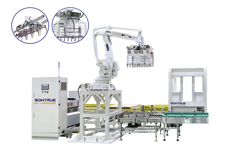 Yangi robot palletizator: aqlli ishlab chiqarish debyutlari uchun kuchli vosita